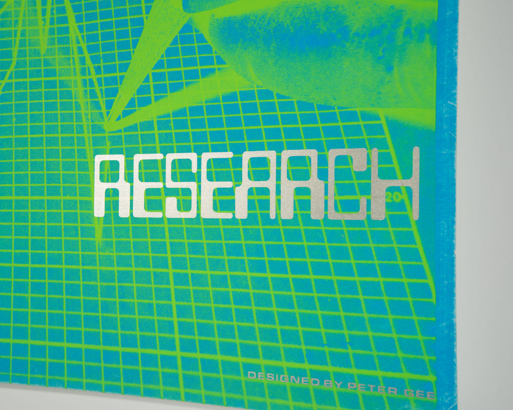 Peter Gee “Research” Pop Art Serigraph Poster