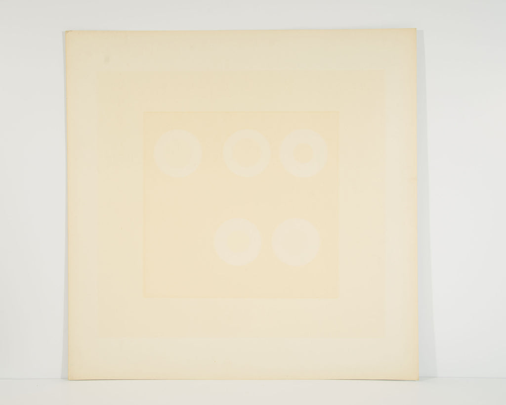 Peter Gee "Harvard Abstract #5" Abstract Op Art Serigraph Print
