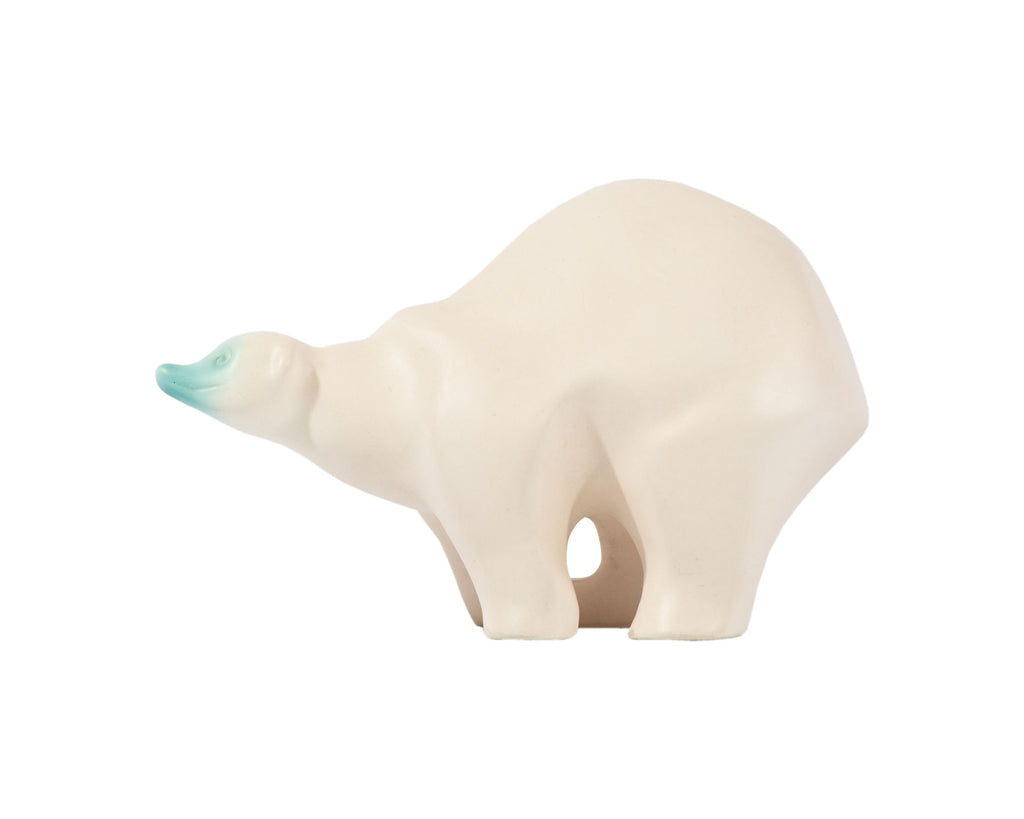 Bell of California Ceramic Blue and White Polar Bear