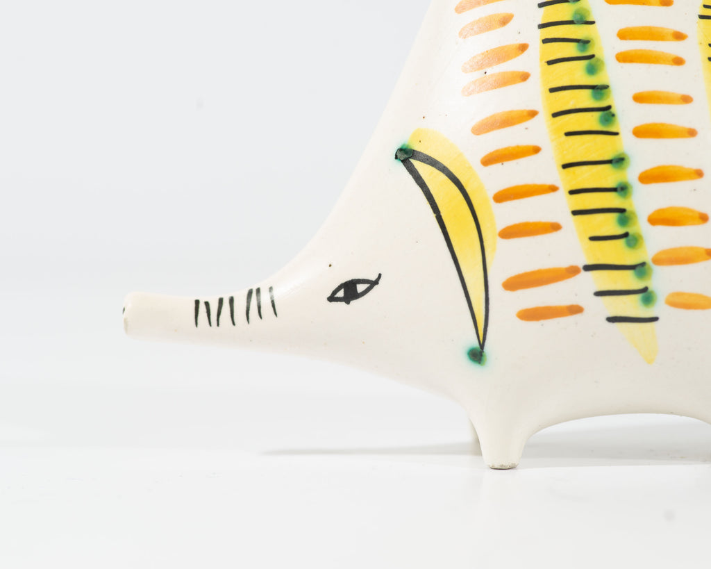 Roberto Rigon Etruria Arte Italian Ceramic Anteater