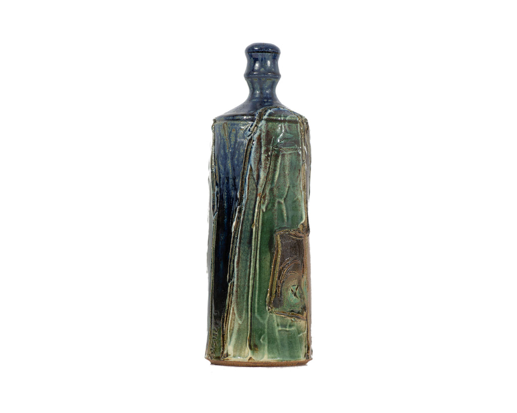 Berning Signed Studio Pottery Bottle Vase