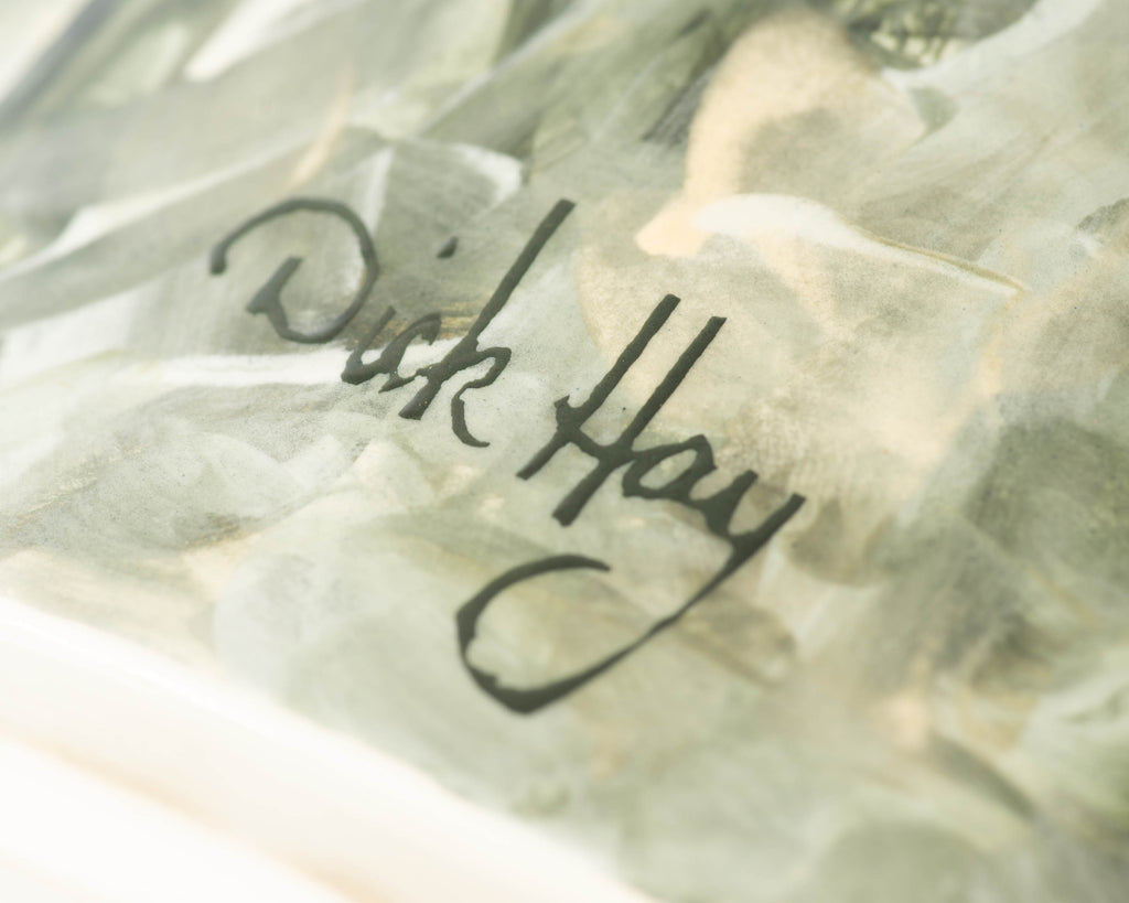 Dick Hay Signed Studio Pottery Oversized Vase Sculpture