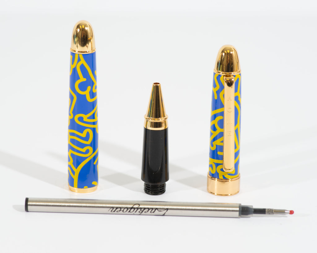 Keith Haring Acme “Doubles Gold” Roller Ball Pen
