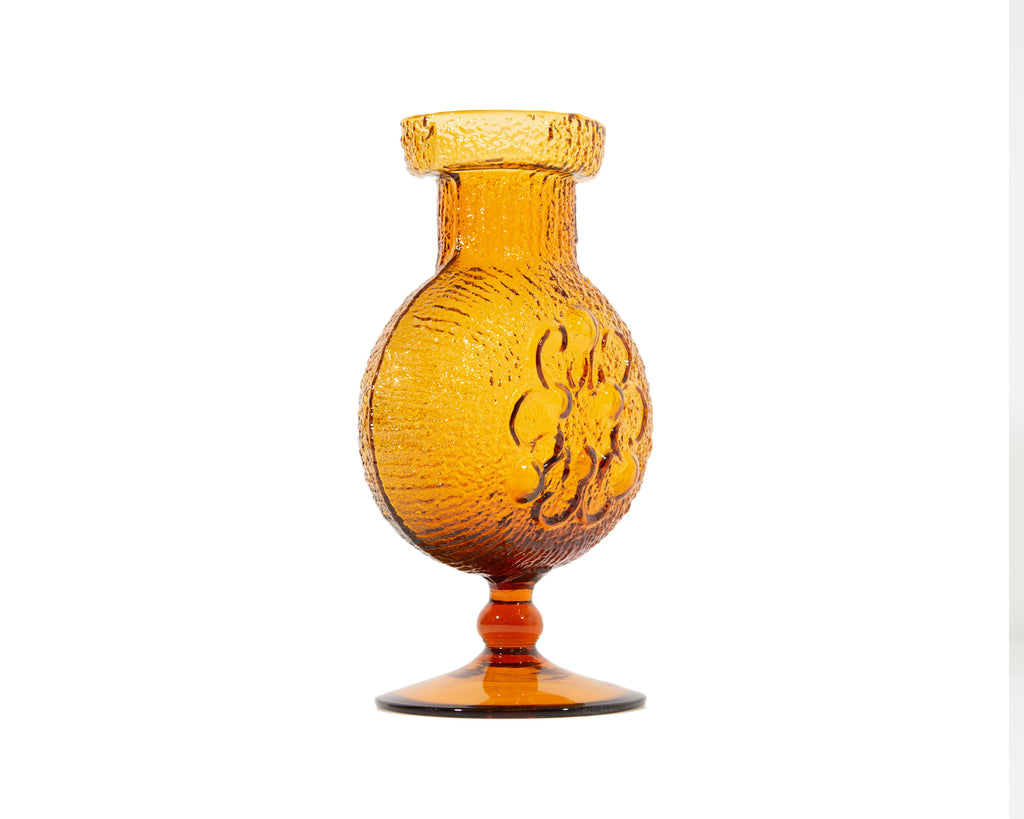 Wayne Husted Signed Stelvia “Antigua” Glass Italian Vase