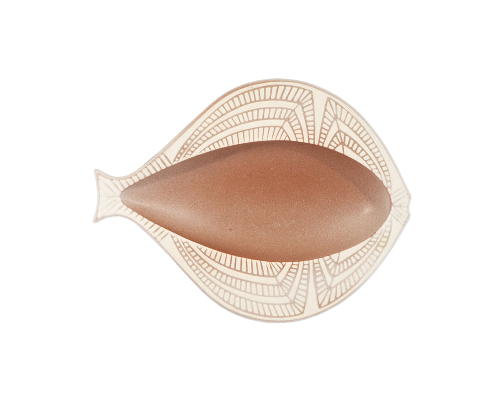 Herb Cohen Hyalyn Mid-Century Ceramic Fish Dish