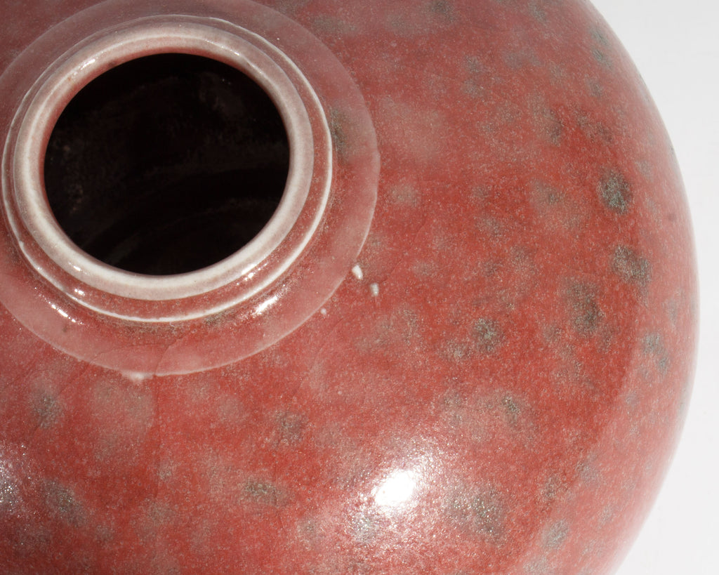 Richard Burkett Signed Studio Pottery Vase