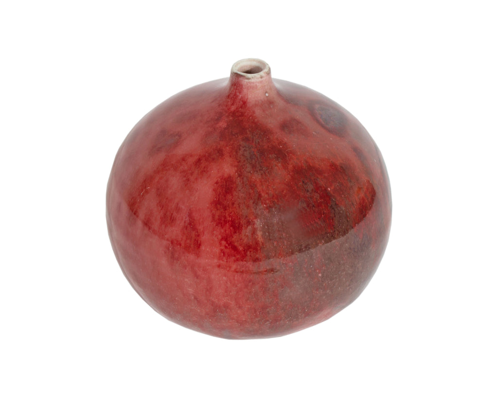 Richard Peeler Signed 1982 Studio Pottery Weed Pot Vase