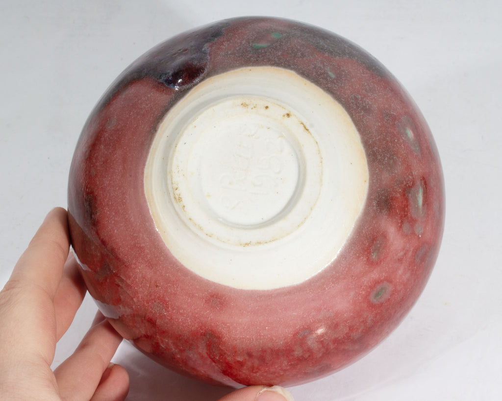 Richard Peeler Signed 1982 Studio Pottery Weed Pot Vase