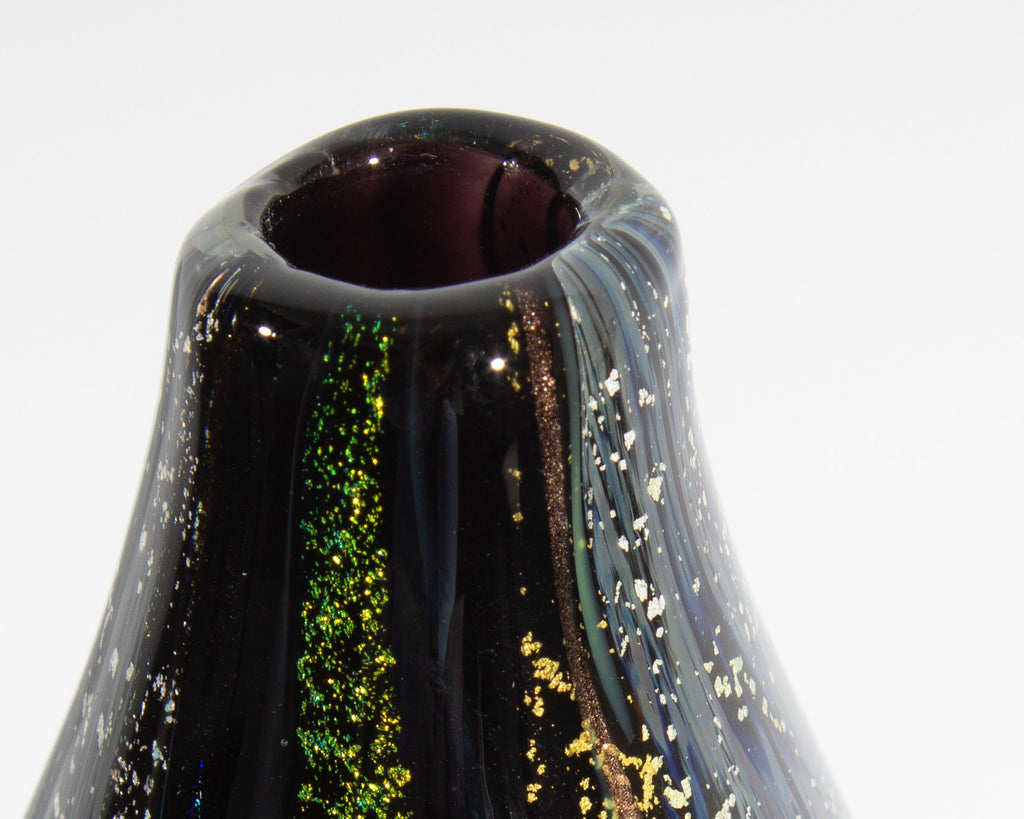 David Van Noppen Signed 2006 Art Glass Vase