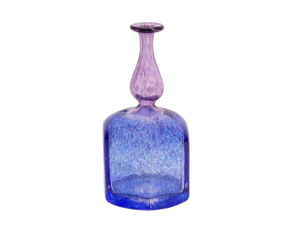 Bertil Vallien Kosta Boda “Antikva” Artist’s Collection Glass Vase
