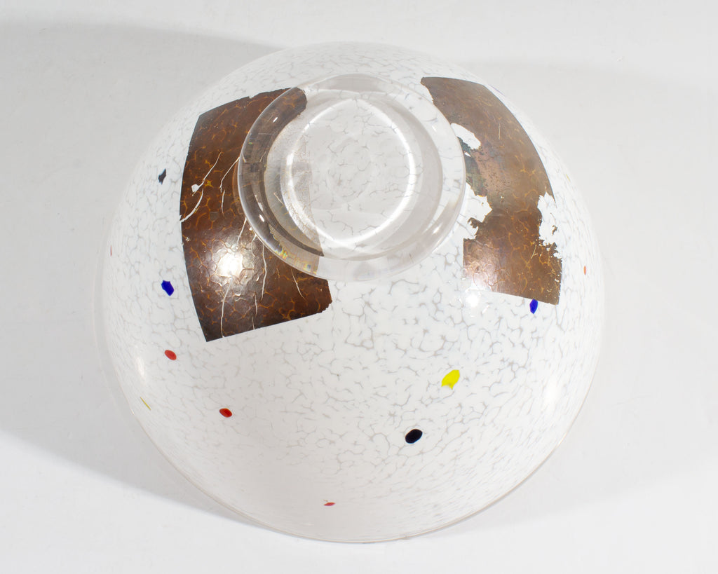 Bertil Vallien Kosta Boda Swedish Satellite White Bowl