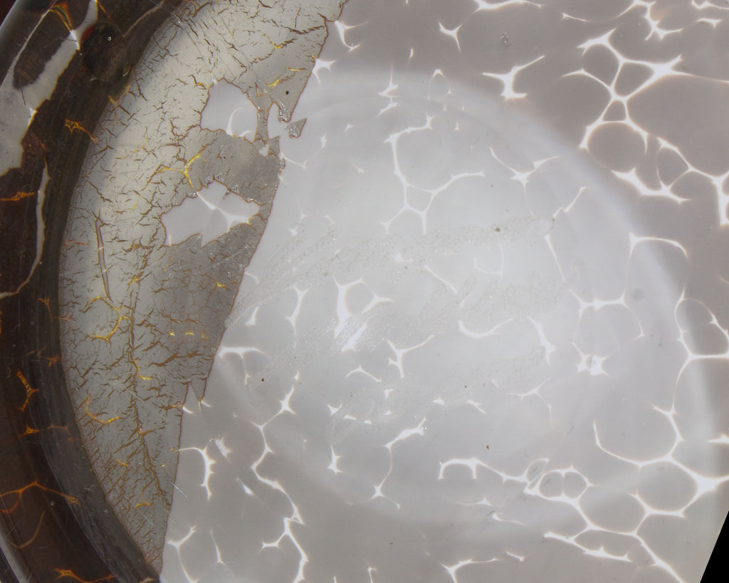 Bertil Vallien Kosta Boda Swedish Satellite White Bowl