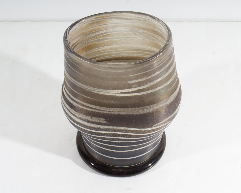 Richard Meitner Signed 1982 Art Glass Vase
