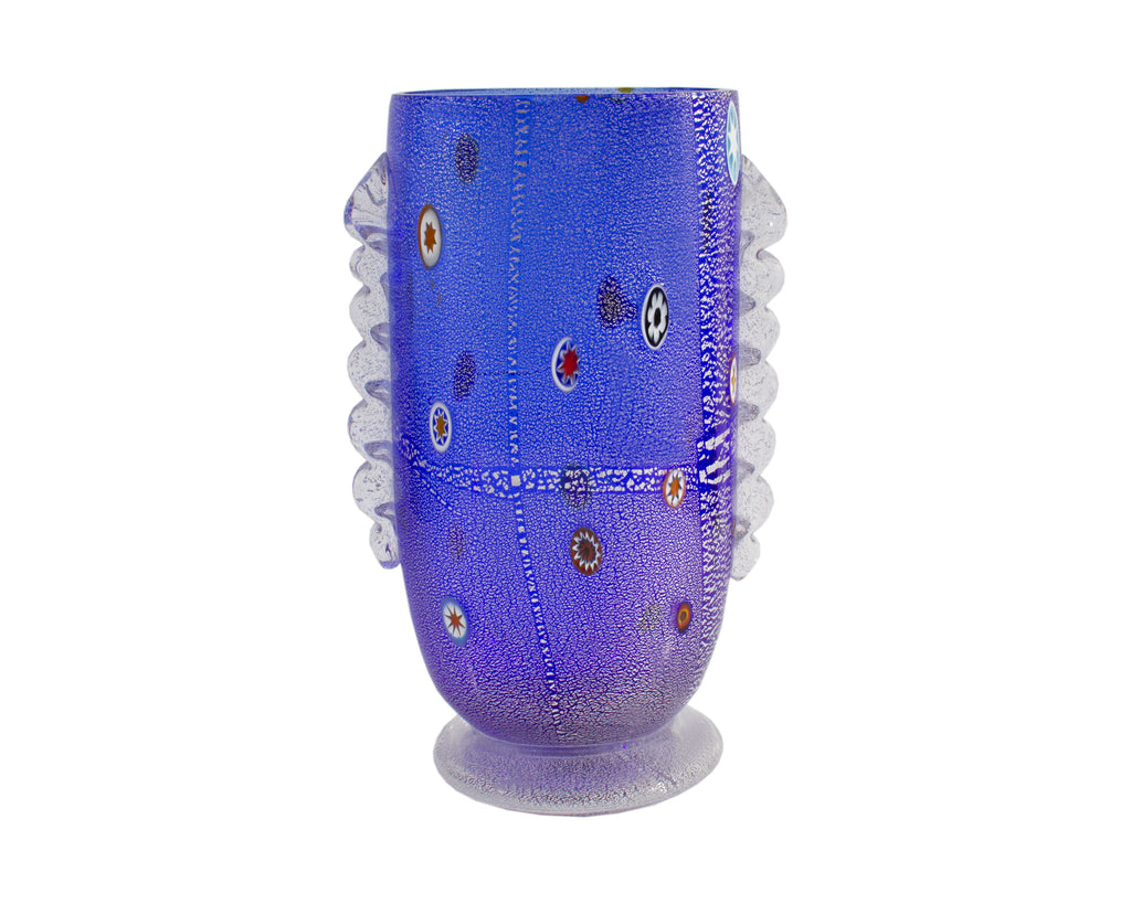 Mario Gambaro Signed Italian Murano Art Glass Vase