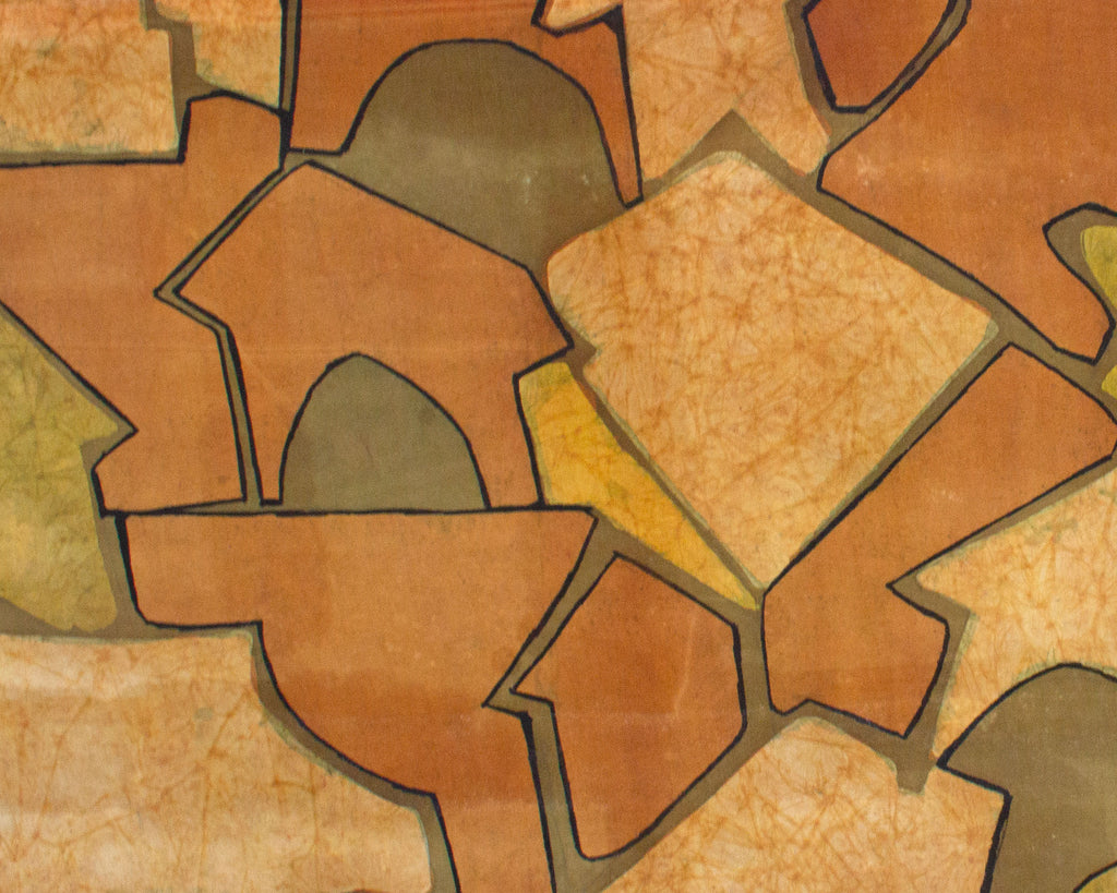 Harry Hilson Signed 1970s City Series Batik
