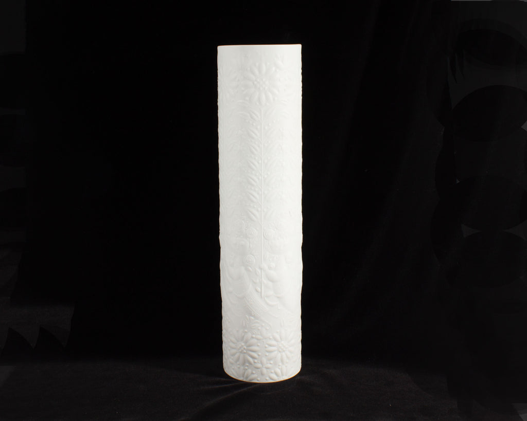 Bjørn Wiinblad Rosenthal White Bisque Porcelain Vase