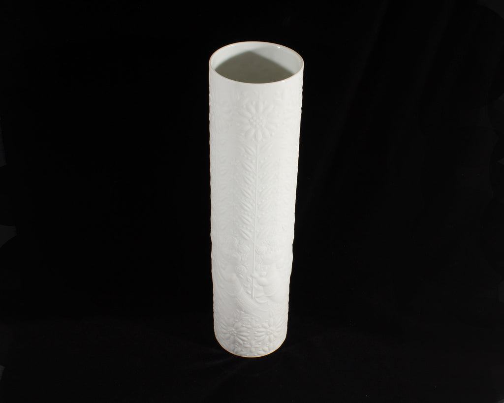 Bjørn Wiinblad Rosenthal White Bisque Porcelain Vase
