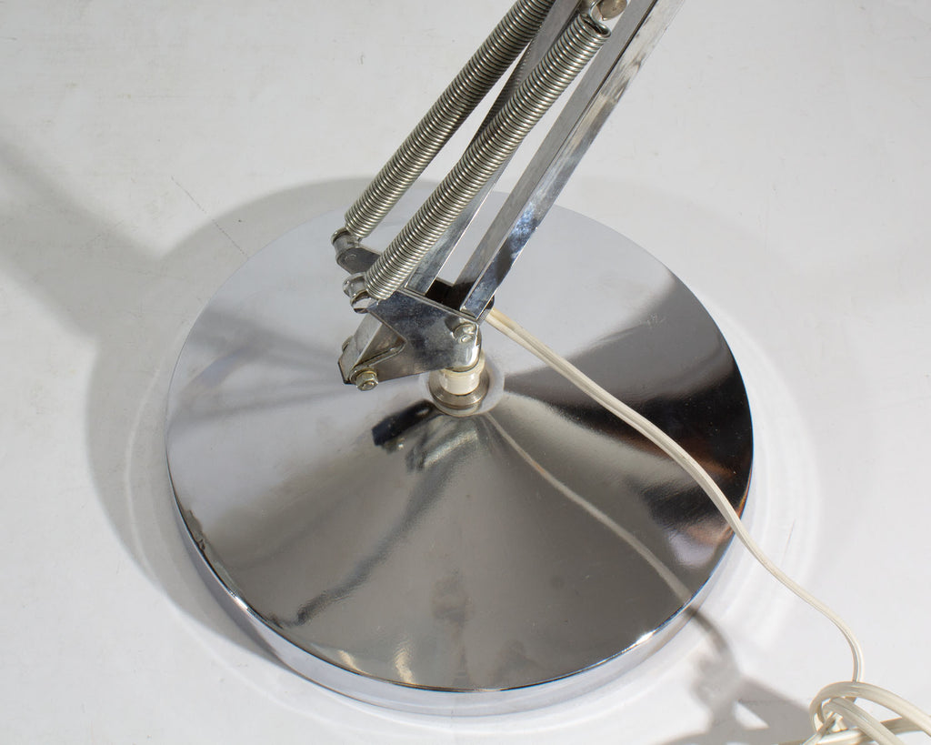 Lyskaer Belysning 1980s Denmark Articulated Chrome Desk Lamp