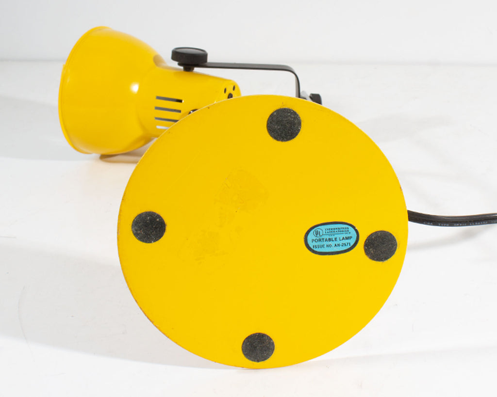 Tensor 1980s IL200 Yellow and Chrome Desk Lamp
