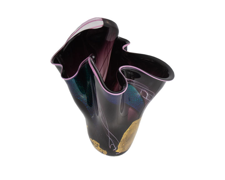 Peter B. Neff Signed 1995 Art Glass Vase