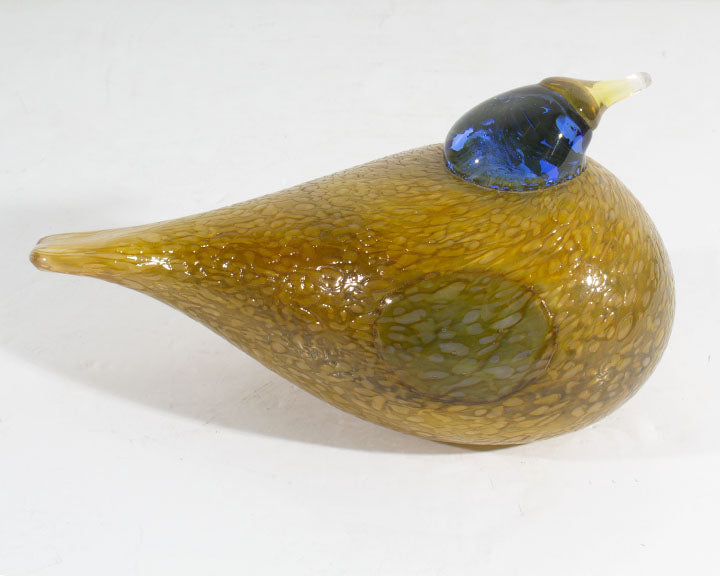 Oiva Toikka Iittala Finnish Plover Dotteral Glass Bird