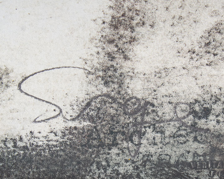 Walter Sorge Signed Oil on Paper Abstract Painting on Paper