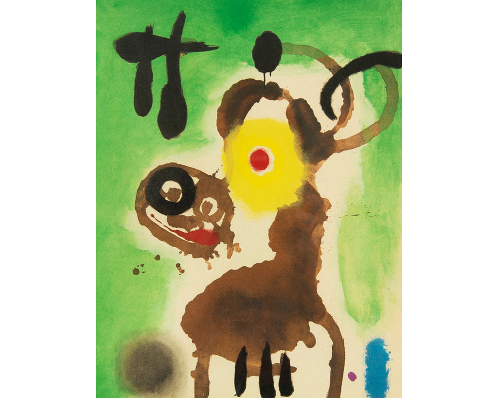 Joan Miró 1961 “Miró 1959-1960” Pochoir Print