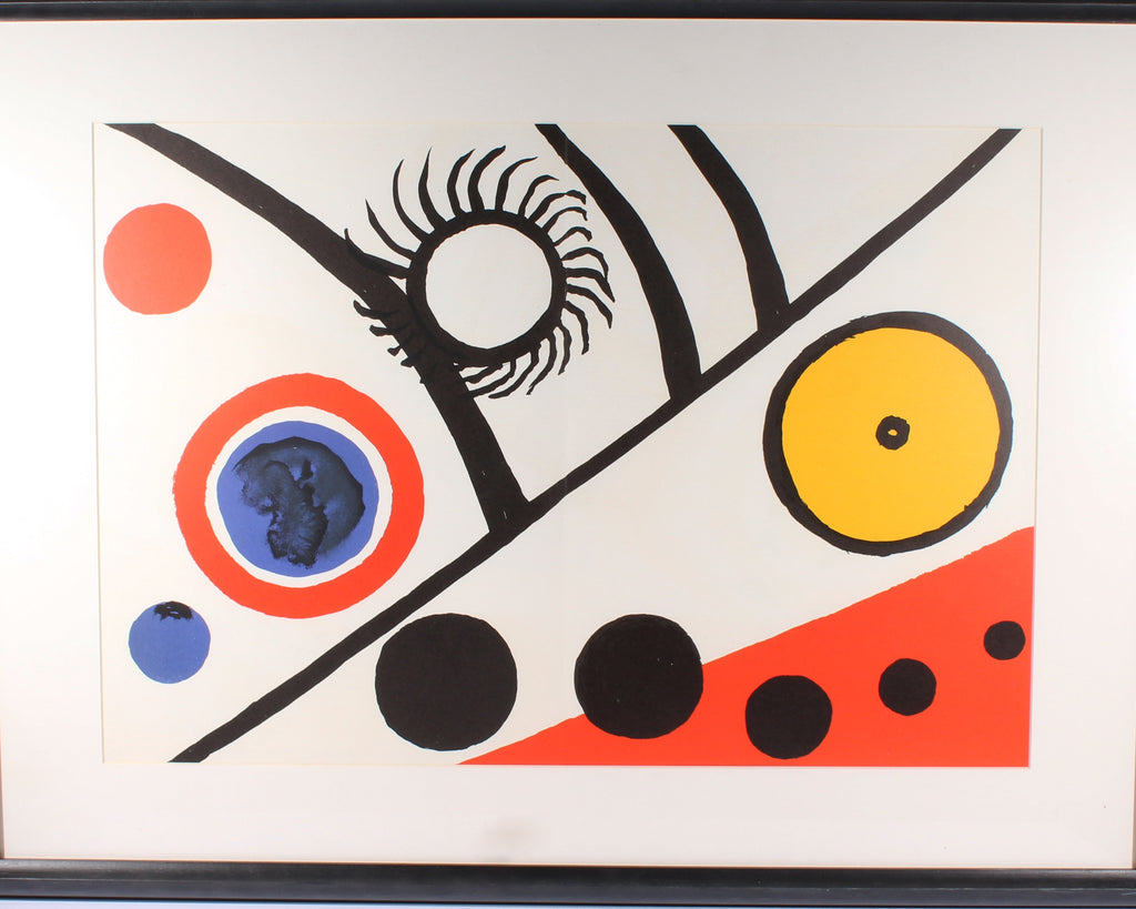 Alexander Calder Lithograph 1976 "Derriere le Miroir," No. 221