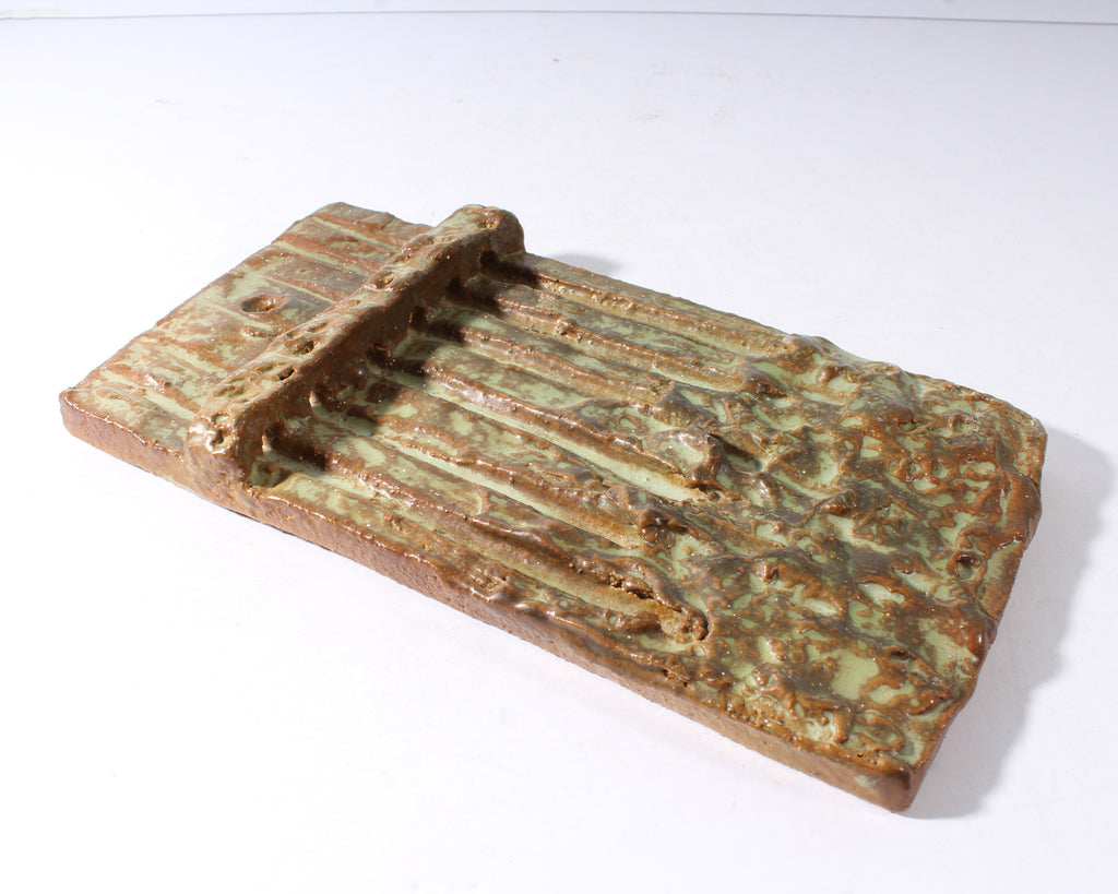 Joanna Price Signed Stoneware Studio Pottery Plaque